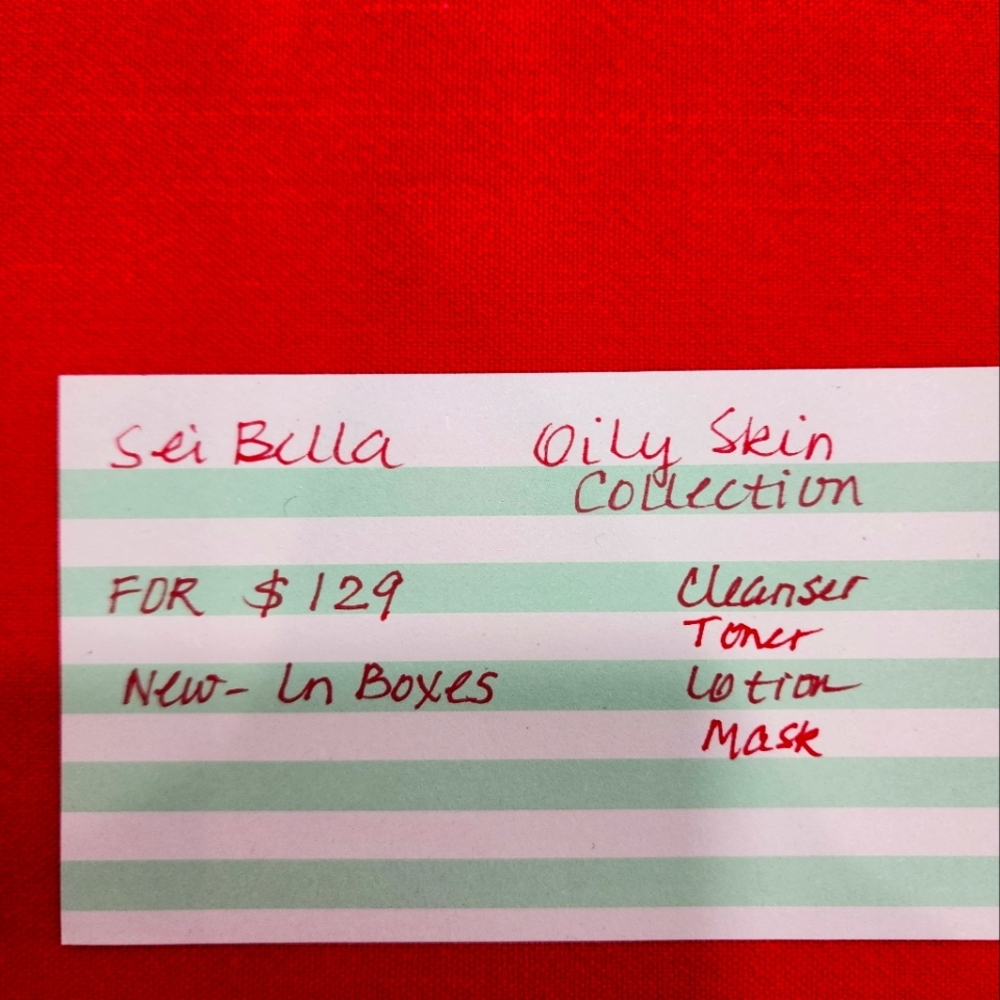 Seized Bella Skincare Regimen